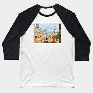 Rome, Italy Baseball T-Shirt